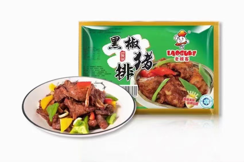 【老顾客】黑椒猪排 400g*25包 10kg