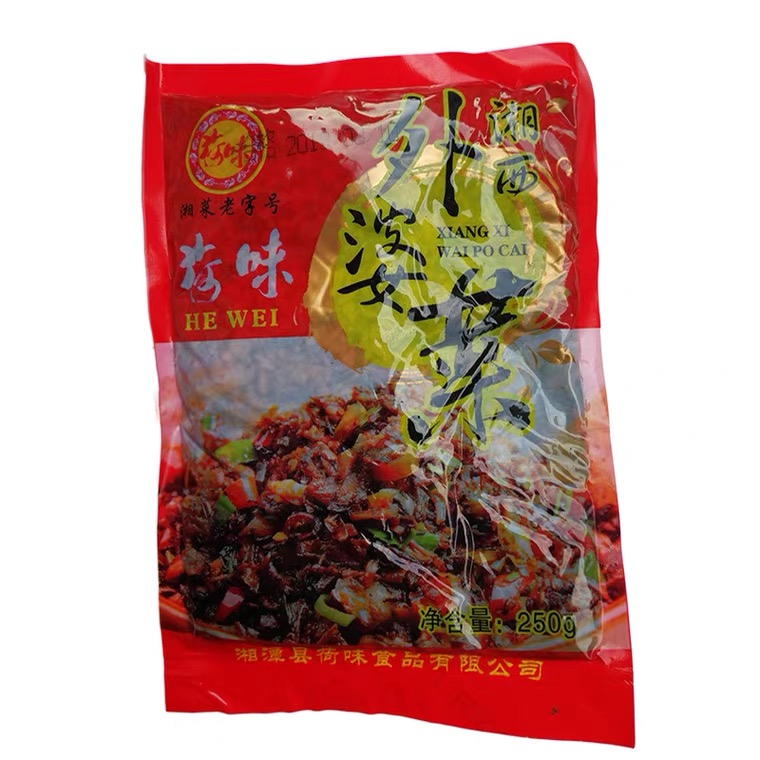 【荷味】湘西外婆菜 250g*60包 15kg