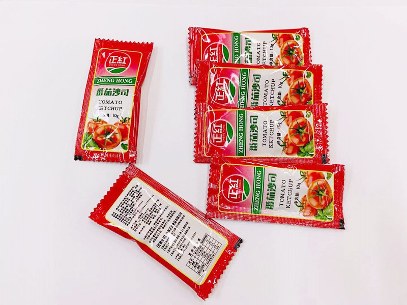 【正红】番茄沙司 10g*300包*2袋  6kg