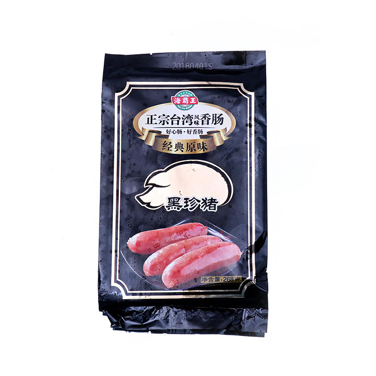 【海霸王】正宗台湾风味香肠(原味)  268g*20盒  5...