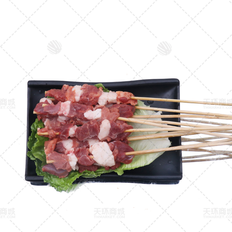 【誉渤】纯羊肉串（原切）  25g*20串*10包 5kg