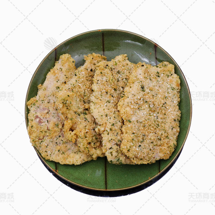 【锦盛香】海苔裹粉鸡排 100g*10片*8包 8kg