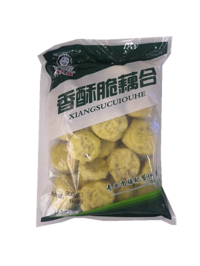 【吉大姐】香酥脆藕合1kg*10包  10kg