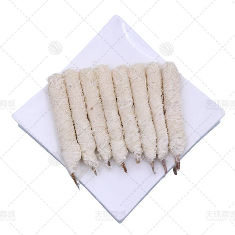 【亚洲渔港】千丝万缕虾/面包丝虾 20包*250g 5kg