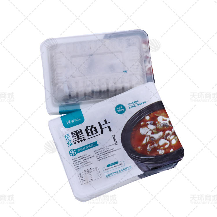【鸿派】免浆黑鱼片 250g*25盒 6.25kg