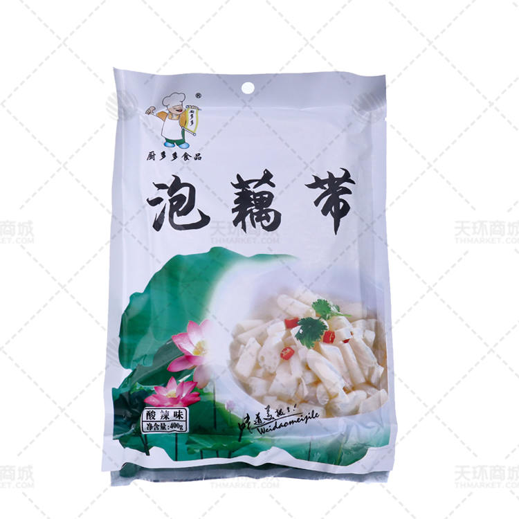 【厨多多】【常温】泡藕带（酸辣味）400g*20包 8kg