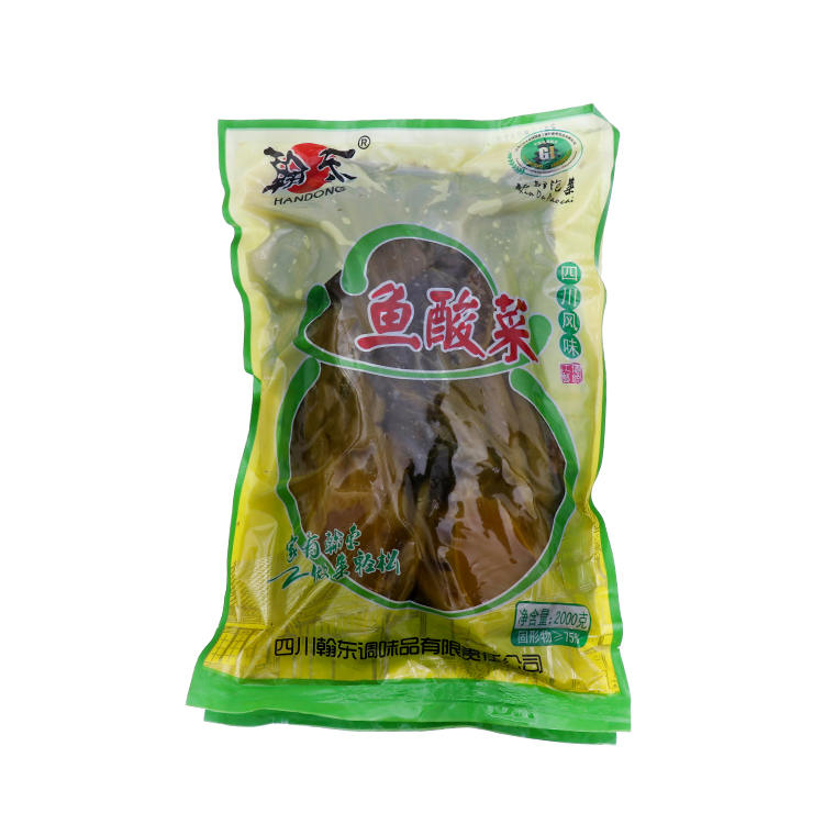 【翰东】老坛鱼酸菜 2kg*6袋 12kg