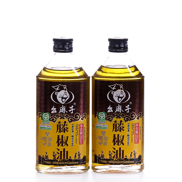 【幺麻子】【常温】清香麻藤椒油 250ml*10瓶 2.5L