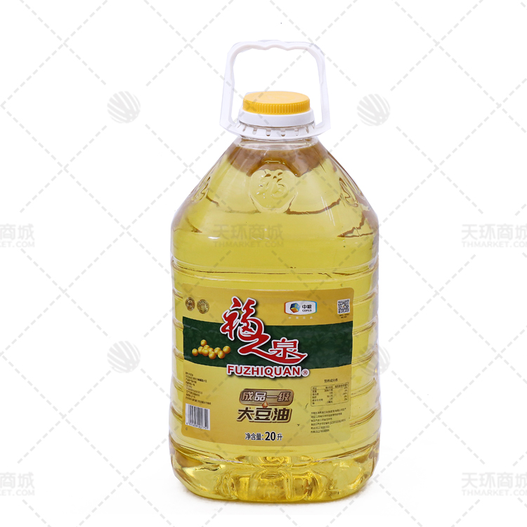 【福之泉】一级大豆油  20升/桶
