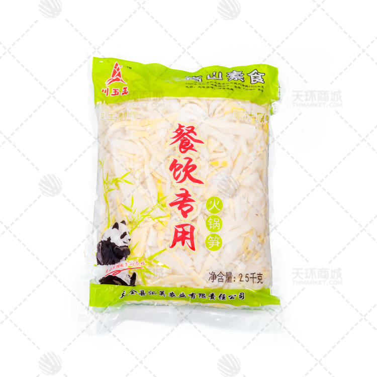 【川玉美】【常温】野生脆皮拌菜笋丝  2.5kg*4袋 10...