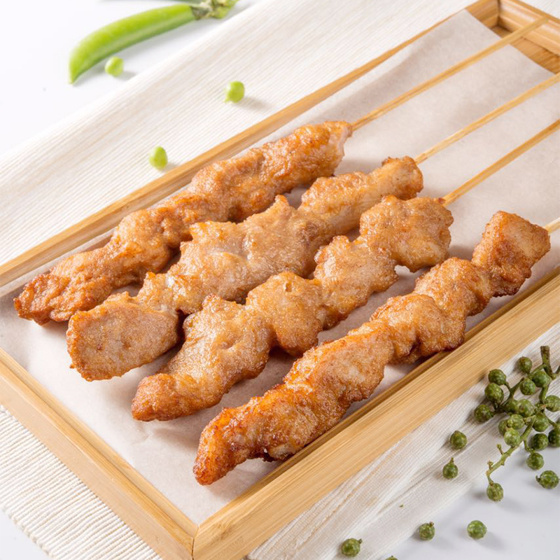 【顶品】美味大肉串（鸭肉） 70g*20支*8包   11....