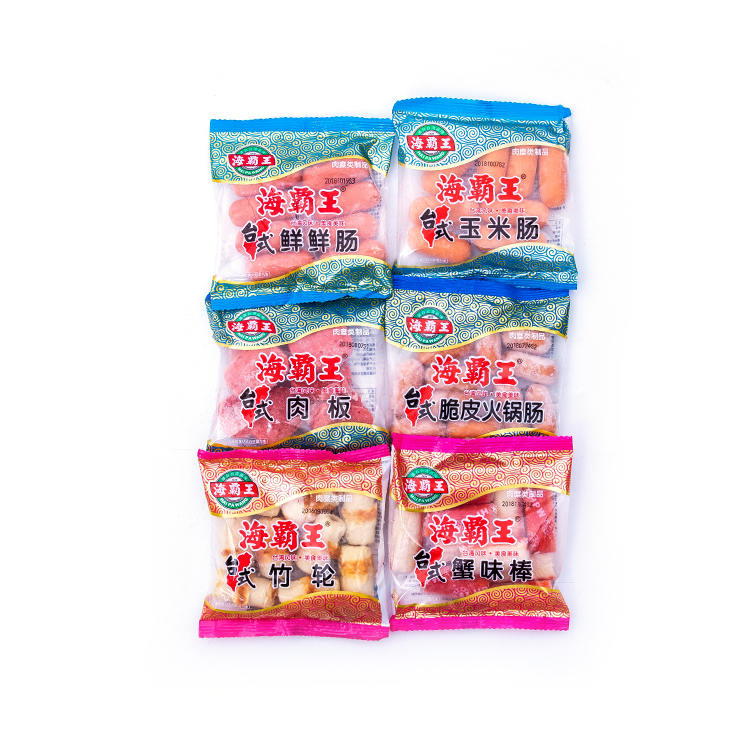 【海霸王】糖果装台式火锅肠板系列 6kg