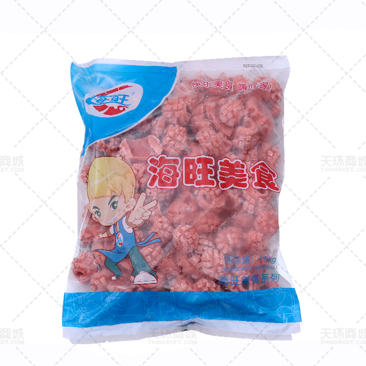 【海旺】仿腰花肠（红） 1.5kg*4袋 6kg