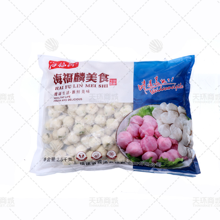 【海福麟】葱花鱼丸 2.5kg*4袋 10kg
