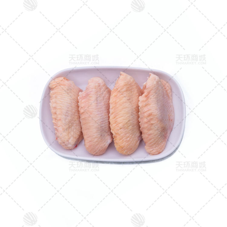 【羽佳】清真 民星鸡翅中 1kg*10包   10kg