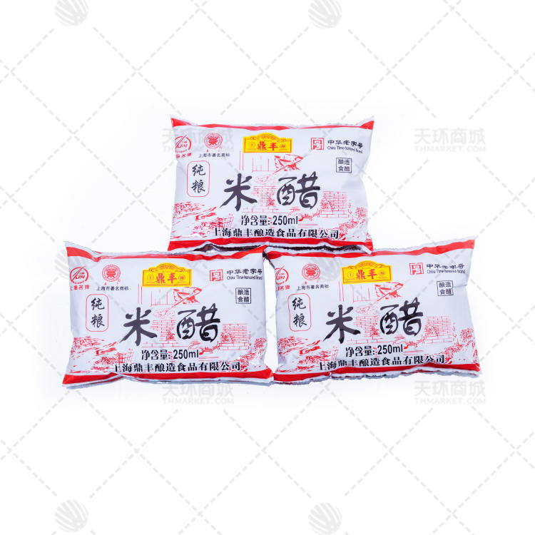 【鼎丰】米醋250ML*36袋 9kg