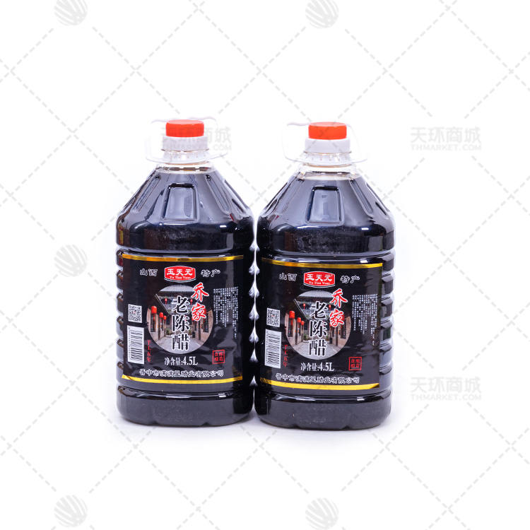 【玉天元】正宗山西乔家老陈醋4.5L*4桶 18kg
