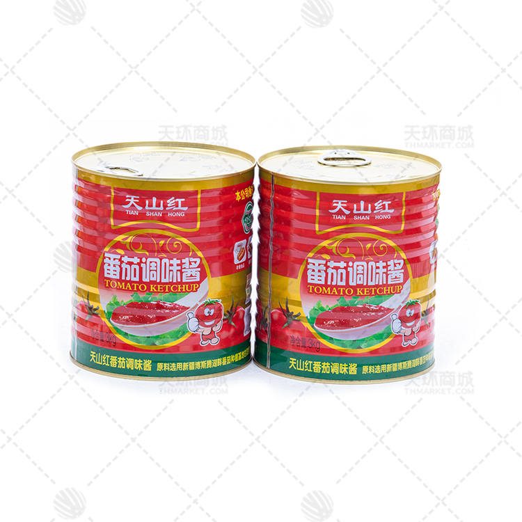 【天山红】番茄调味酱3kg*6桶 18kg