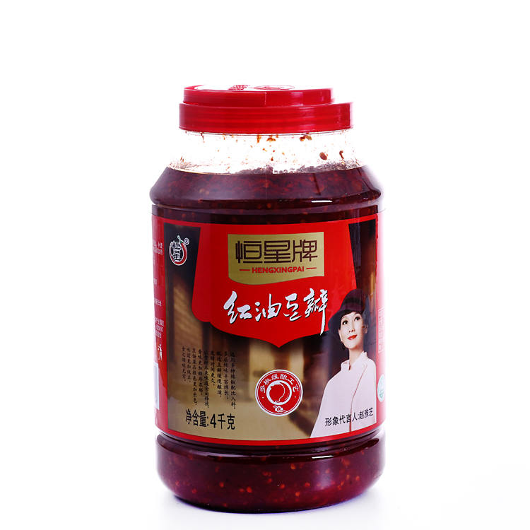 【恒星】 红油豆瓣4kg*4桶 16kg