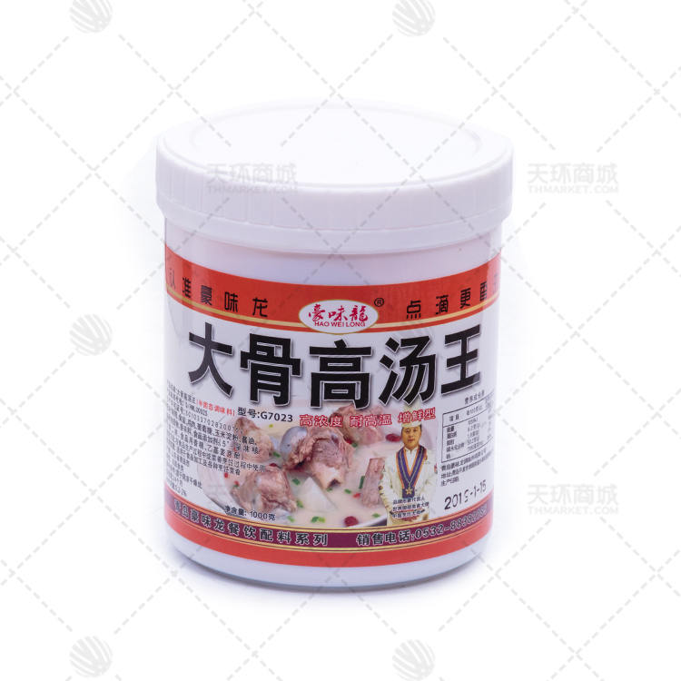【豪味龙】【烩晓灶】大骨高汤王1kg/桶