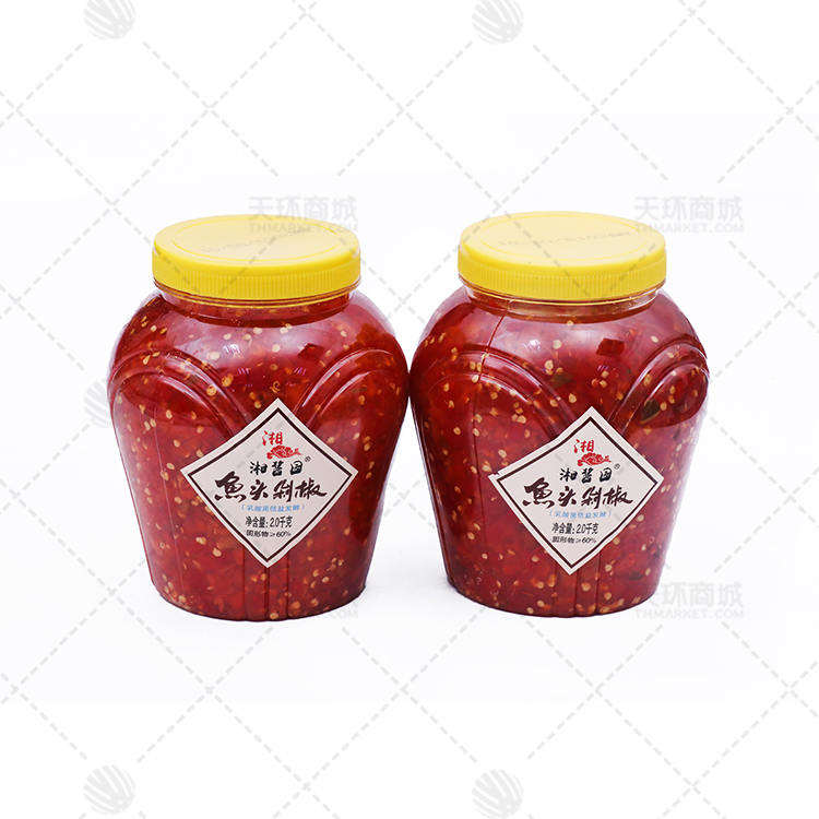 【蜀味湘当】鱼头剁椒2kg*6瓶 12kg