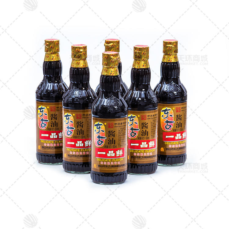 【东古】一品鲜酱油 500ml*12瓶 5L*2 桶 