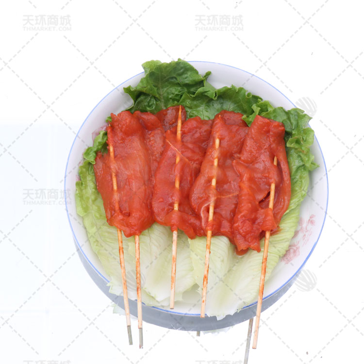 【中顺和】调味鸡肉串/小里脊 1350g*10包  约40支...