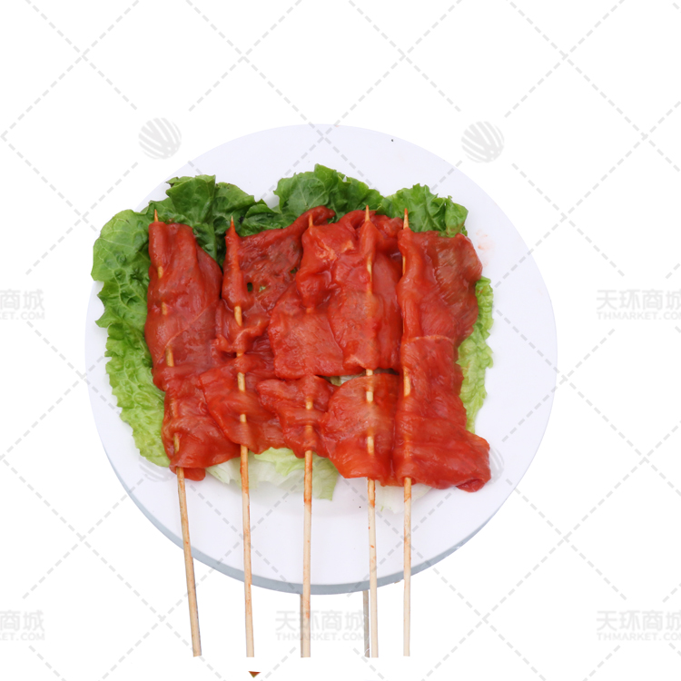 【中顺和】调味鸡肉串/大里脊 1450g*10包  约30支...