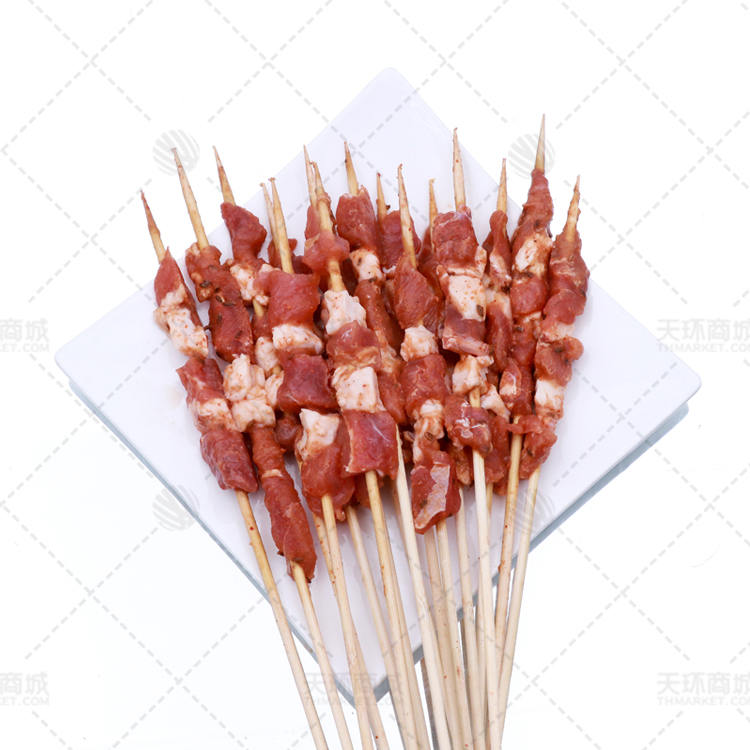 【百味庄园】纯羊肉串600g*10包  30串/包   6k...