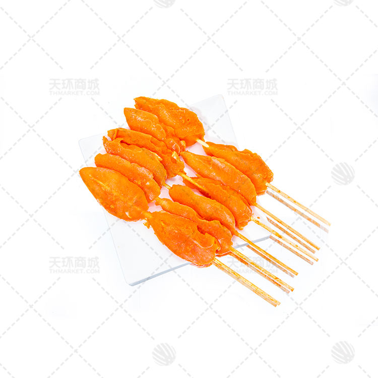 【盈朵】吉祥双鱼（调理鸡肉串）0.96kg*10包*17根 ...