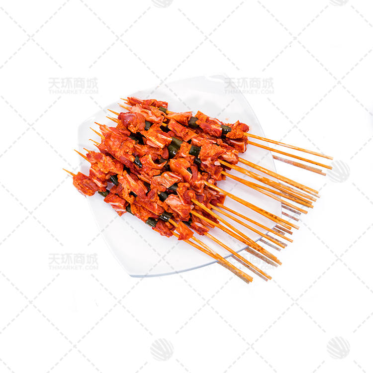 【李华丰】青椒脆骨串 0.8kg*8包*20串/包  6.4...