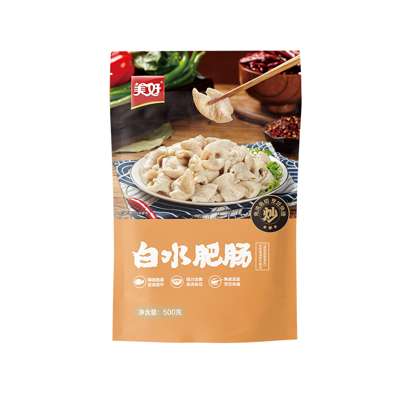 【美好】白水肥肠 1000g*10包 10kg