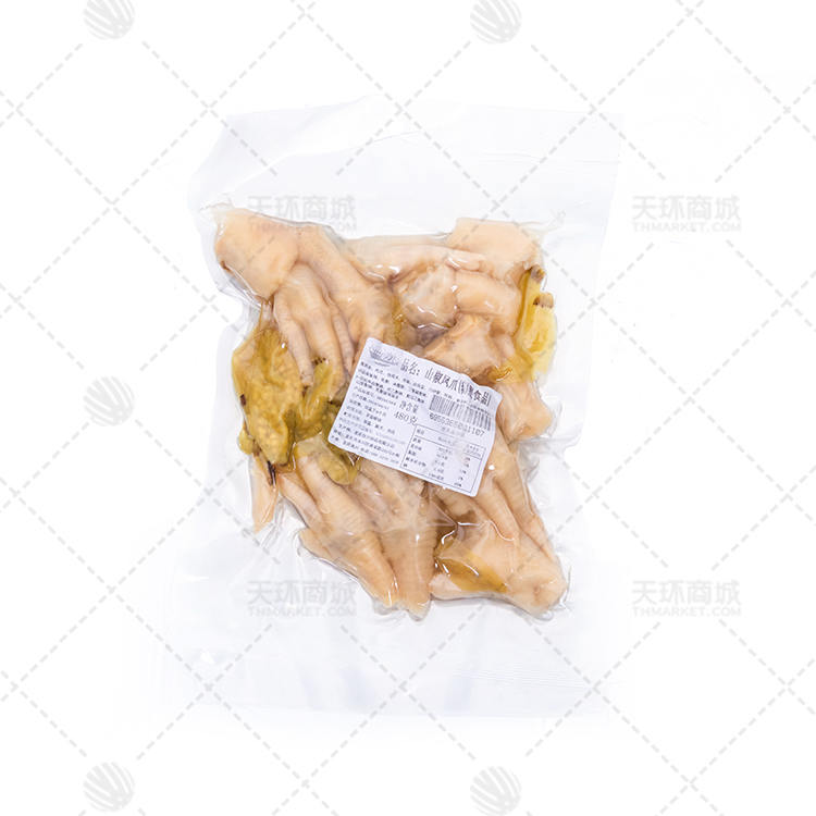 【鸣凤】【常温】 泡椒凤爪  500g*20包  10kg