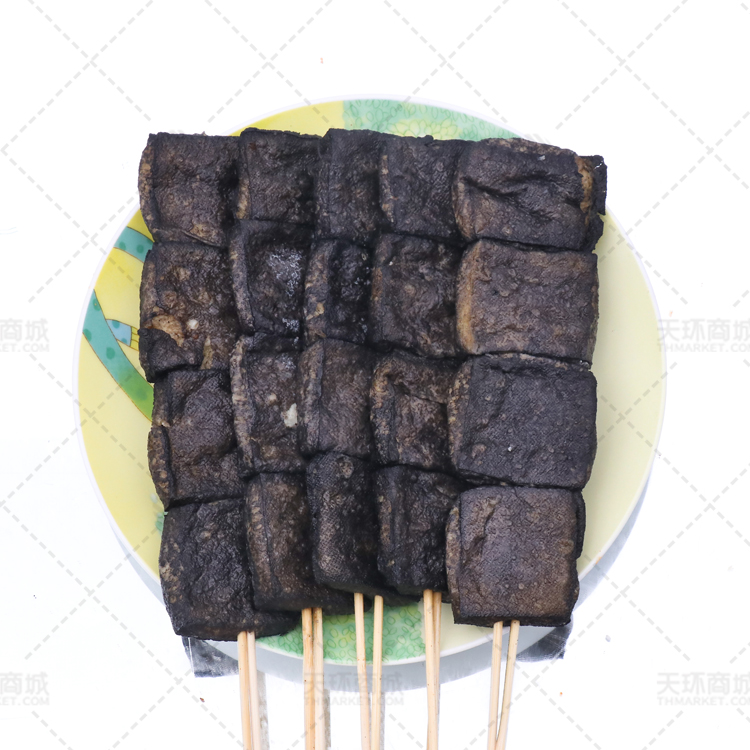 【锦风缘】臭豆腐串（黑）20串*6包 5.1kg