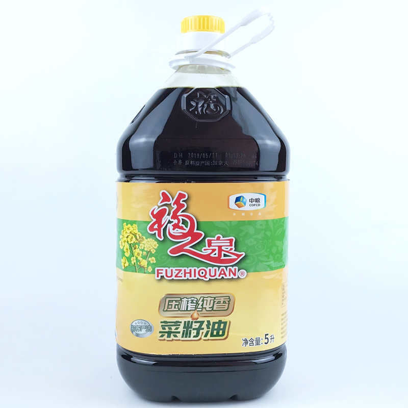 【福之泉】菜籽油/菜油 5L*4桶 20L