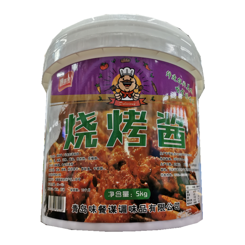 【博香苑】烧烤酱 /烤鱿鱼酱 / 饼酱 5kg/桶（多规格）