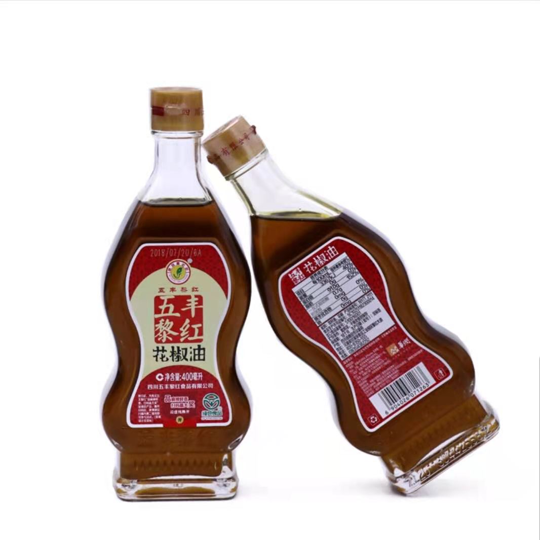 【五丰黎红】 花椒油 400ml*12瓶 4.8L