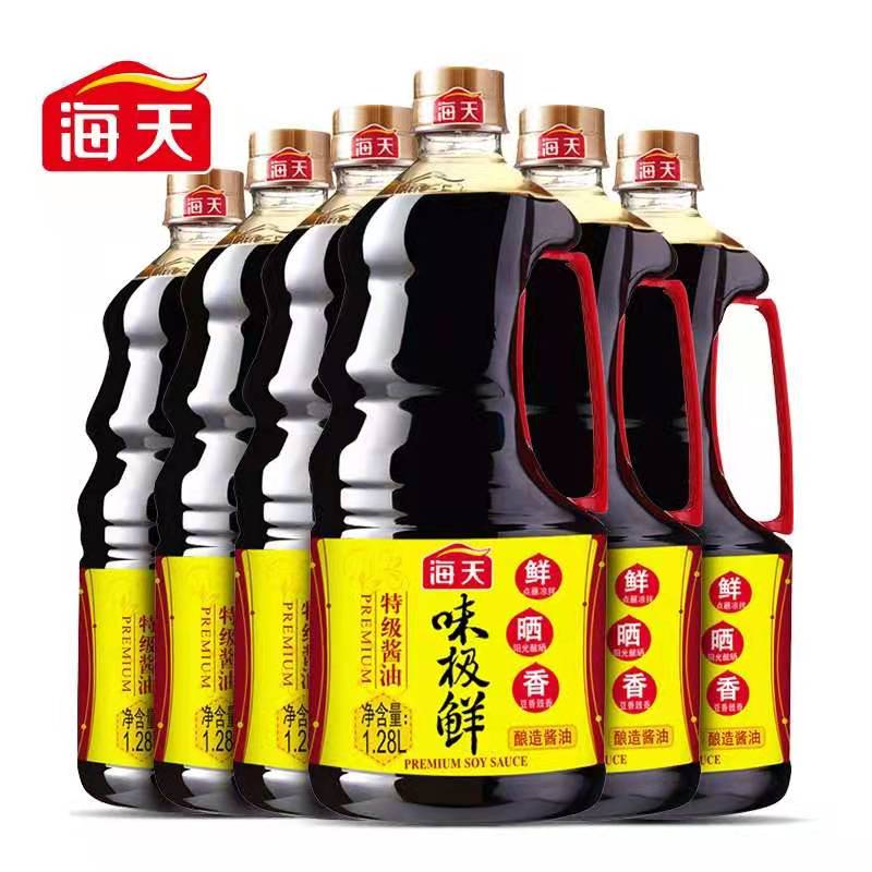 【海天】味极鲜 1.9L*6桶 11.4L