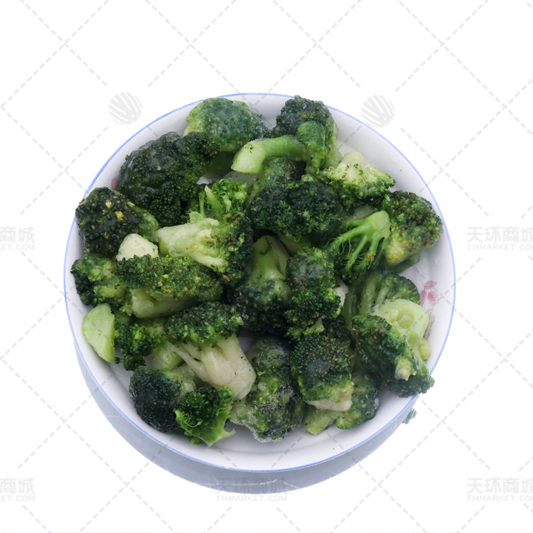 【绿冻】速冻西兰花 绿花菜 散装 10kg