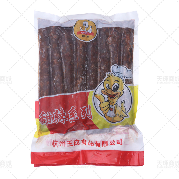 【国旭】甜辣鸭脖 1kg*10包 10kg