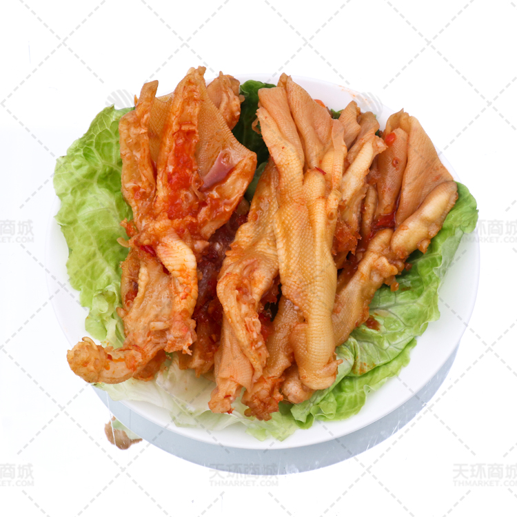【维口福】柠檬鸭爪 1kg*10包 10kg