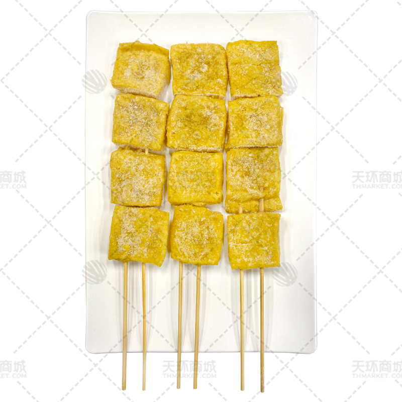 【孙师傅厨留香】豆腐串/臭豆腐串(黄) 50g*20支*6包 6kg