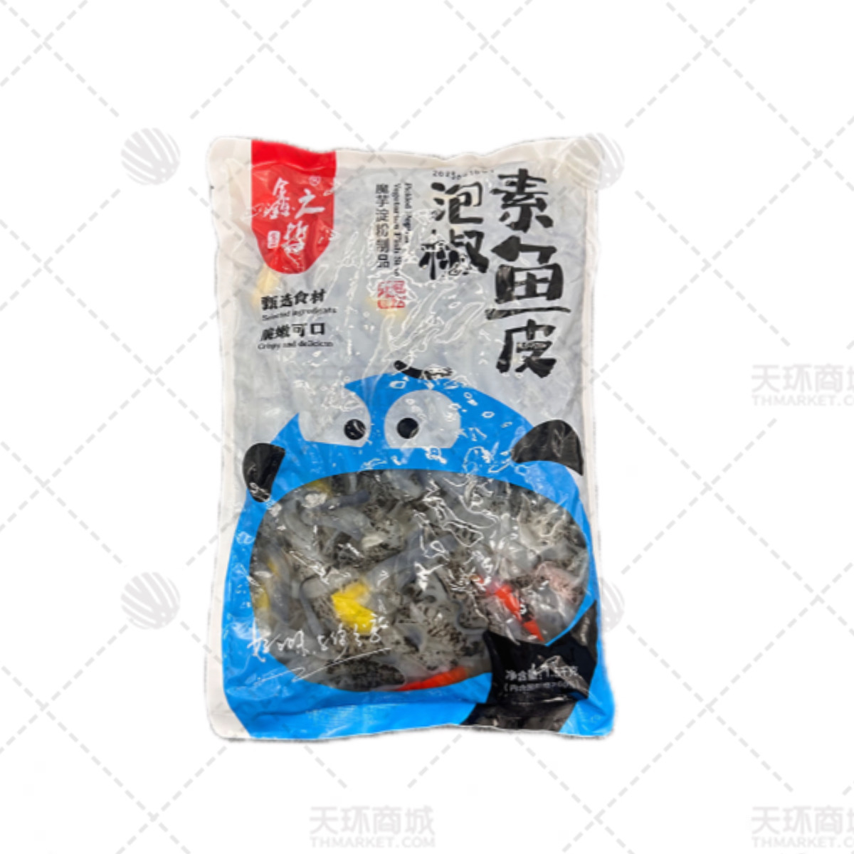 【鑫之哲】泡椒素鱼皮 1.5kg*4袋 6kg