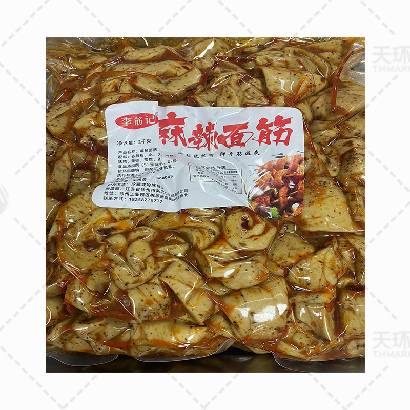 【豆制品】【冷藏】麻辣面筋 /香干条 /素鸡卷/黄金丝  多...