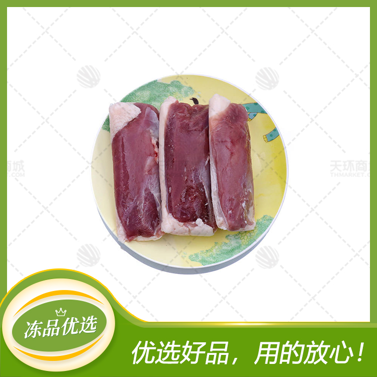 【强英】单冻鸭大胸 约50个 9.5kg