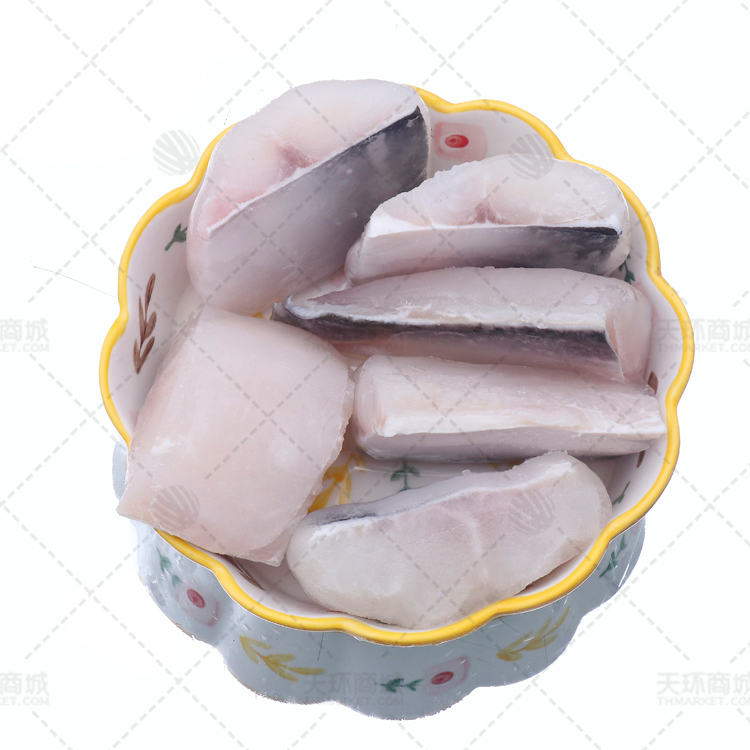 【华光海宴】冷冻巴沙鱼段（带皮）2.375kg*4包  9.5kg