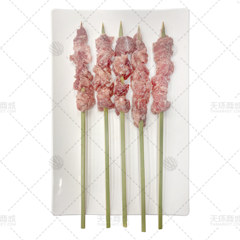 【及时雨】牛肋条串 30g*20支*10包  6kg