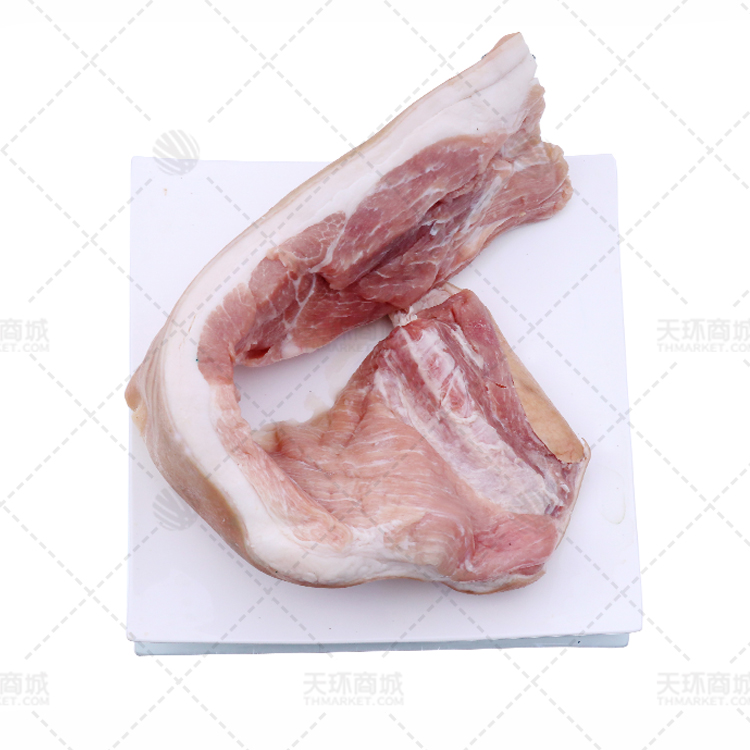 【鑫康煜】冻猪带皮后五花  10kg