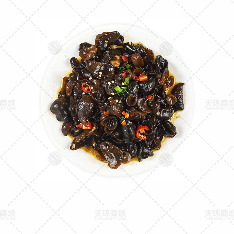 【冷冻】【丰柏】麻辣黑木耳1kg*10袋 10kg