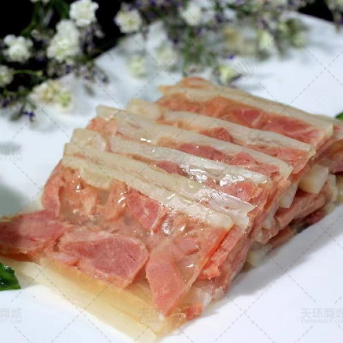 【冷藏】【举怡鲜】 水晶肴肉  1kg*10袋 10kg